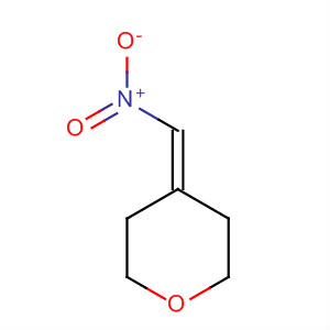 Structure of 2H-Pyran, tetrahydro-4-(nitromethylene)-