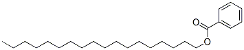 Structure of octadecyl benzoate