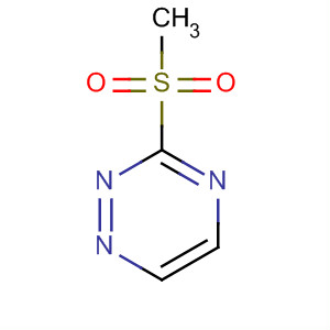 Structure of 1,2,4-Triazine, 3-(methylsulfonyl)-