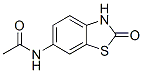 Acetamide,N-(2,3-dihydro-2-oxo-6-benzothiazolyl)-结构式