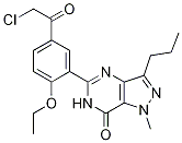 Structure of 5-[5-(2-Chloroacetyl)-2-ethoxyphenyl]-1,6-dihydro-1-Methyl-3-propyl-7H-pyrazolo[4,3-d]pyriMidin-7-one