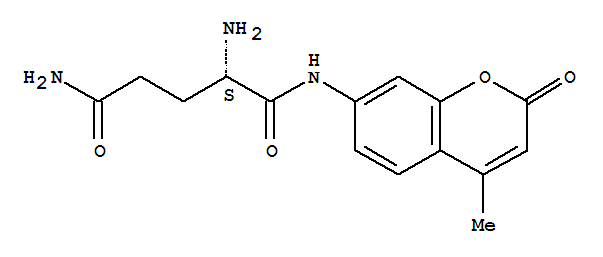 Structure of H-Gln-AMC