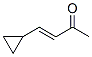 Structure of 3-Buten-2-one,4-cyclopropyl-, (E)- (9CI)