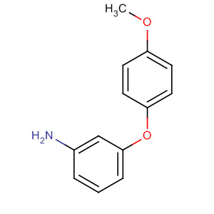 Structure of Benzenamine, 3-(4-methoxyphenoxy)-