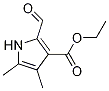 Structure of 2-FORMYL-4,5-DIMETHYL-PYRROLE-3-CARBOXYLIC ACID ETHYL ESTER