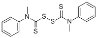 Structure of BIS(METHYLPHENYLTHIOCARBAMOYL)DISULFIDE