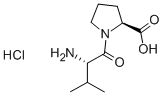 Structure of H-VAL-PRO-OH HCL