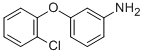 Structure of 3-(2-CHLORO-PHENOXY)-PHENYLAMINE