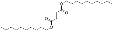 Structure of didecyl succinate