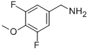 Structure of 3,5-DIFLUORO-4-METHOXYBENZYLAMINE