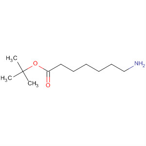 Structure of Heptanoic acid, 7-amino-, 1,1-dimethylethyl ester
