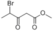 Structure of Pentanoic acid, 4-broMo-3-oxo-, Methyl ester
