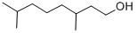 Structure of 3,7-DIMETHYL-1-OCTANOL
