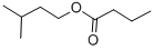 Structure of Isoamyl butyrate