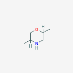 Structure of 2,5-dimethylmorpholine