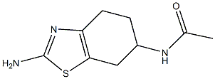 Structure of 6-AcetaMido-2-aMino-4,5,6,7-tetrahydrobenzothiazole