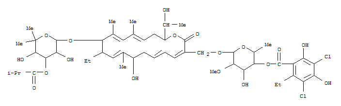 Structure of Fidaxomicin Impurity 4