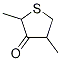 Structure of 3(2H)-Thiophenone, dihydro-2,4-dimethyl-