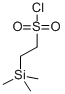Structure of 2-(TRIMETHYLSILYL)ETHANESULFONYL CHLORI&