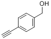 Structure of 4-ETHYNYLBENZYL ALCOHOL  97