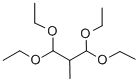 Structure of 1,1,3,3-TETRAETHOXY-2-METHYLPROPANE