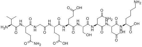 Structure of IL-1BETA (163-171) (HUMAN)