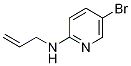Structure of 5-bromo-n-prop-2-enylpyridin-2-amine