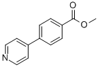 Structure of METHYL 4-(4-PYRIDINYL)BENZOATE