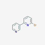 Structure of 6-broMo-2,3'-bipyridine