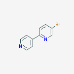 2,4'-Bipyridine, 5-bromo-结构式