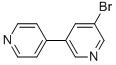 Structure of 4-(3-BROMOPYRIDIN-5-YL)PYRIDINE