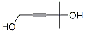 Structure of 4-methylpent-2-yne-1,4-diol