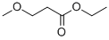 Structure of 3-METHOXYPROPIONIC ACID ETHYL ESTER