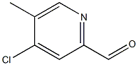 Structure of 4-Chloro-5-Methyl-pyridine-2-carbaldehyde