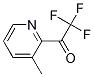 Structure of 2,2,2-trifluoro-1-(3-Methylpyridin-2-yl)ethanone