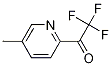 Structure of 2,2,2-trifluoro-1-(5-Methylpyridin-2-yl)ethanone