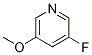 Structure of 3-FLUORO-5-METHOXYPYRIDINE
