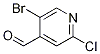 Structure of 5-Bromo-2-chloroisonicotinaldehyde