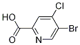 Structure of 5-Bromo-4-chloropicolinic acid