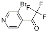 Structure of 1-(3-Bromopyridin-4-yl)-2,2,2-trifluoroethanone