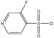 Structure of 3-fluoropyridine-4-sulfonyl Chloride