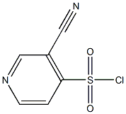3-Cyano-pyridine-4-sulfonyl chloride结构式