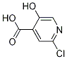 Structure of 2-chloro-5-hydroxypyridine-4-carboxylic acid