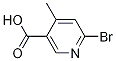 Structure of 6-BroMo-4-Methyl-nicotinic acid