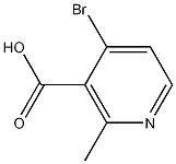 Structure of 4-bromo-2-methylnicotinic acid