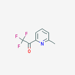 Structure of 2,2,2-trifluoro-1-(6-Methylpyridin-2-yl)ethanone
