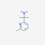 2-(6-methylpyridin-2-yl)propan-2-amine结构式