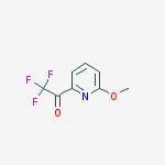 Structure of 2,2,2-trifluoro-1-(6-Methoxypyridin-2-yl)ethanone