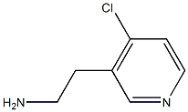 2-(4-chloropyridin-3-yl)ethanamine结构式