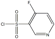 Structure of 4-Fluoro-pyridine-3-sulfonyl chloride